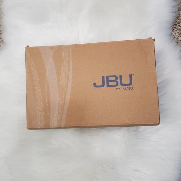 JBU BY JAMBU Women's Mary Jane Wildflower Shoes in Denim Blue - Picture 8 of 8